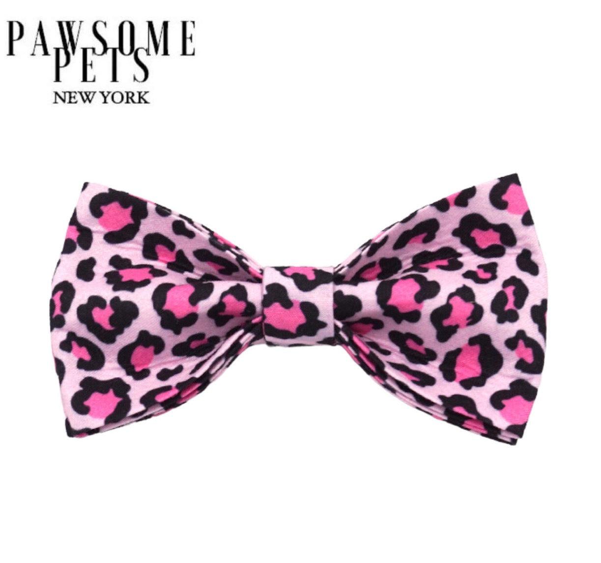 BOWTIE - PINK LEOPARD