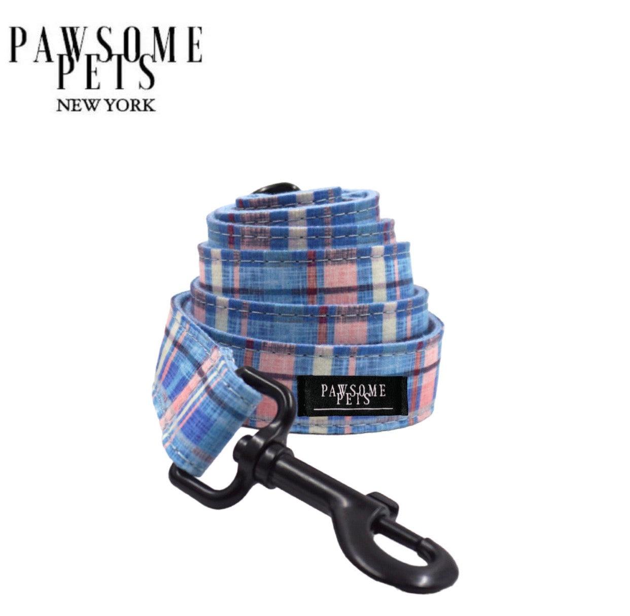 LEASH - BLUE STRIPE-0