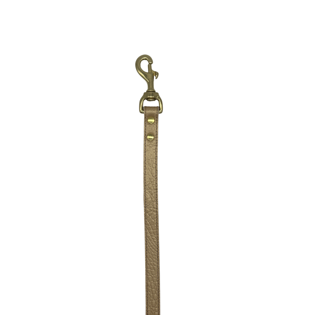 Croc Leather Dog Leashes