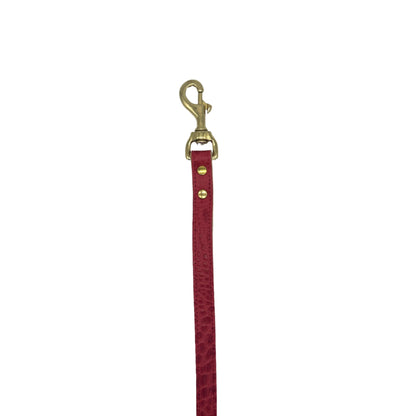 Croc Leather Dog Leashes