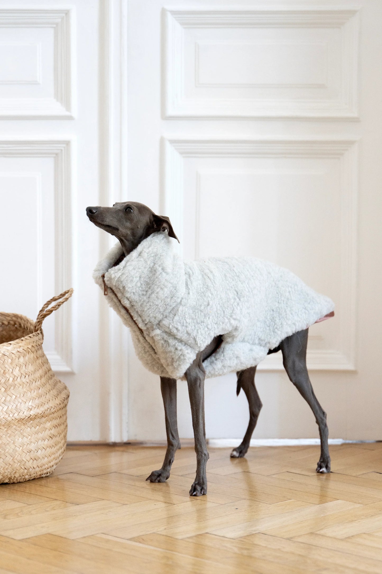 The Soho Woolen Vest - Light Grey