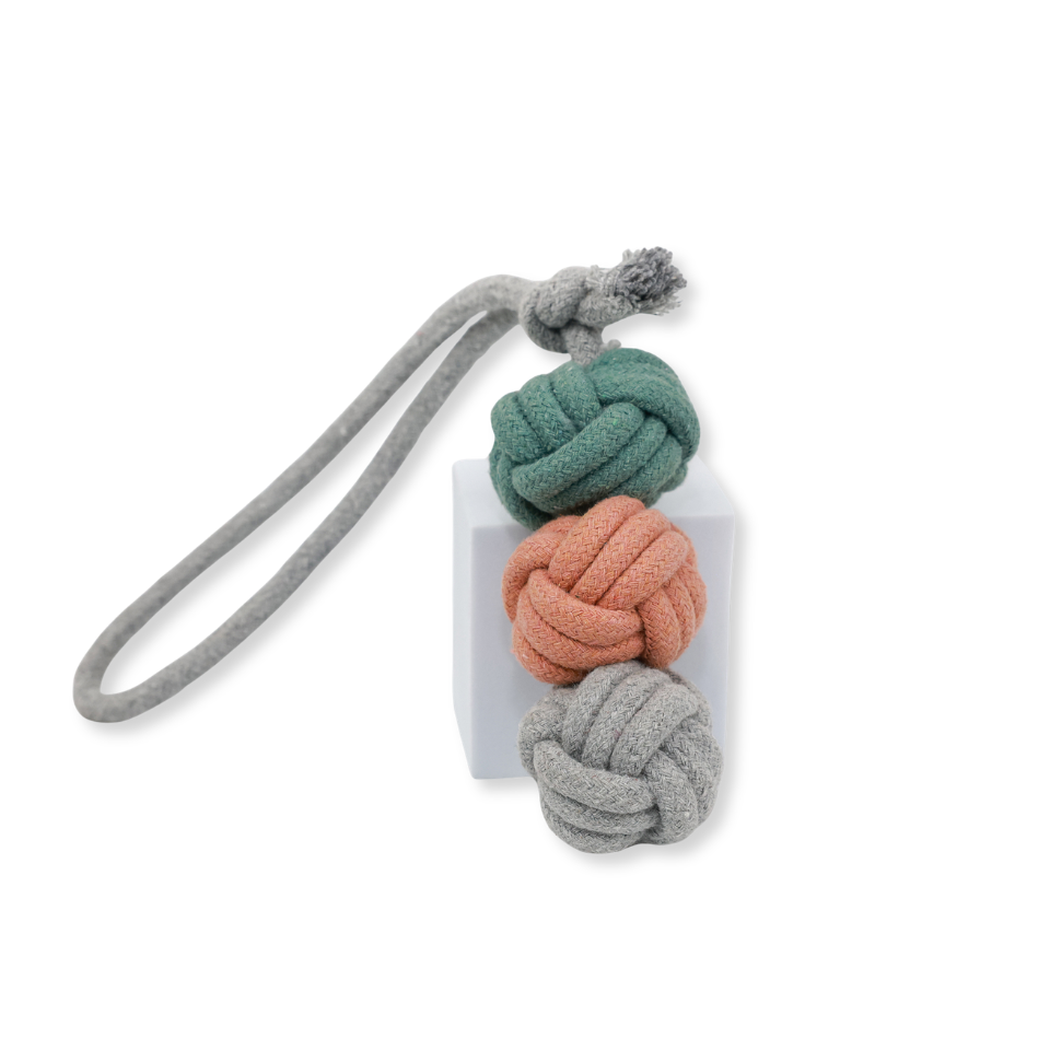 Ice Cream Rope Balls Tug Toy-0